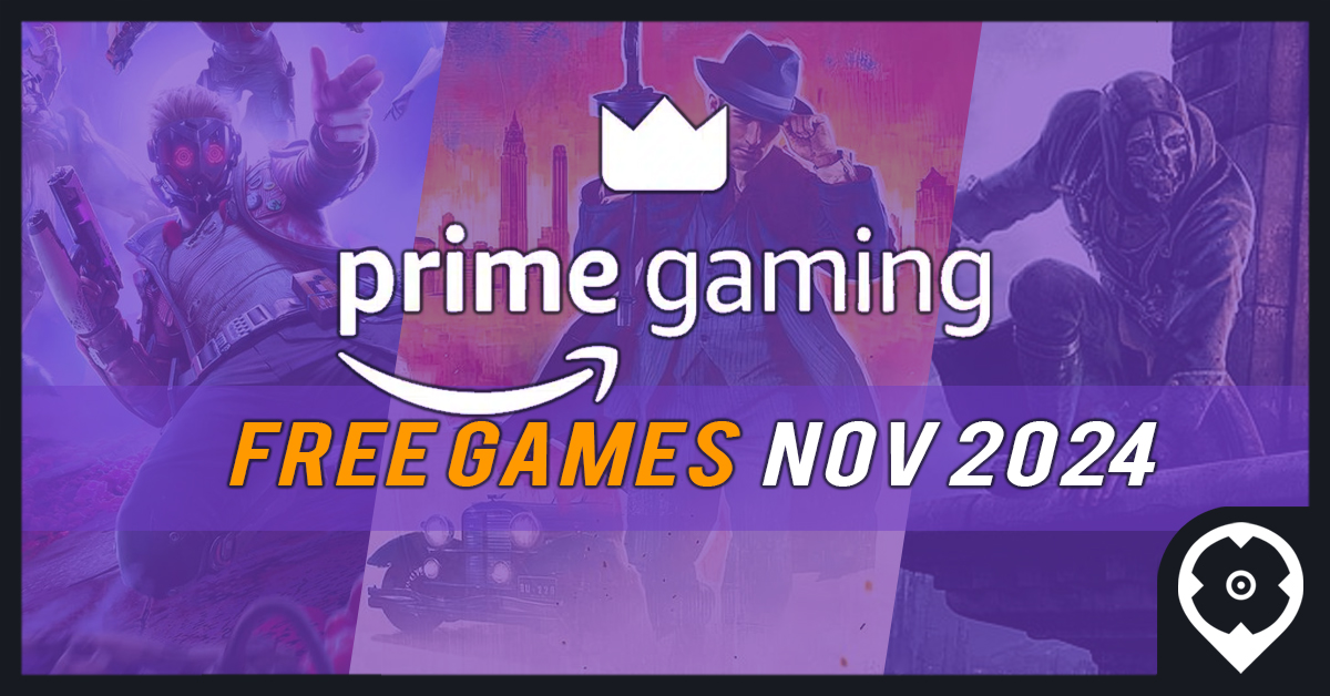 Prime Gaming Free Games November 2024