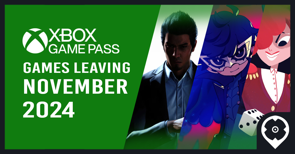 Jogos saindo do Xbox Game Pass em novembro