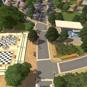 Cities Skylines Parklife - Tabuleiro de Xadrez do Parque