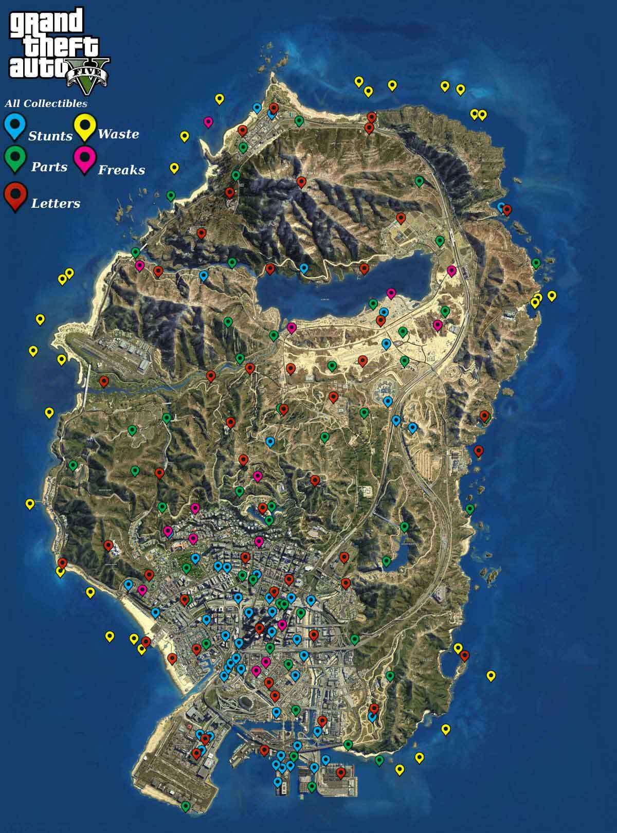 Mapa Gta V Ps3  Acessório p/ Videogame Rockstar Usado 91349364