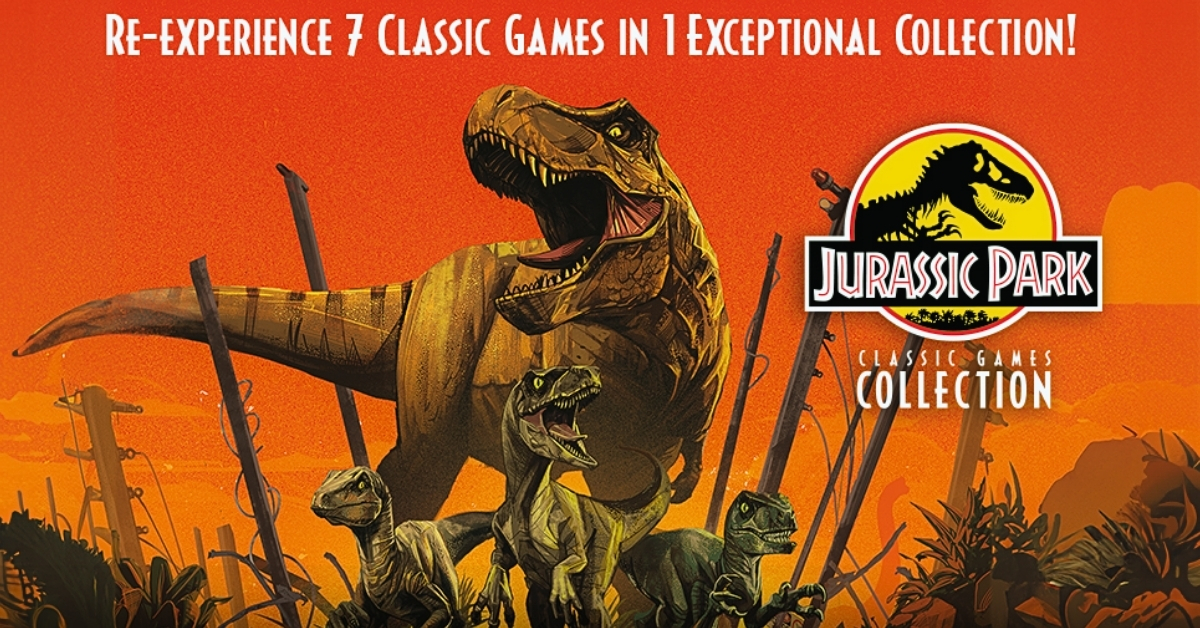 Jurassic Park Collection 7 Games Bundle Deal para Switch - SNES, GB, NES e Mais