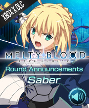 MELTY BLOOD TYPE LUMINA Saber Round Announcements