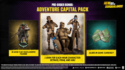 NEW TALES FROM THE BORDERLANDS BÃNUS PRÃ-COMPRA