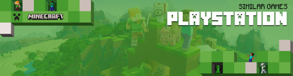 Os Melhores Jogos PS4/PS5 Como Minecraft