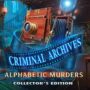 Obtenha a Chave da Edição de Colecionador de Criminal Archives: Alphabetic Murders Collector’s Edition no Prime!