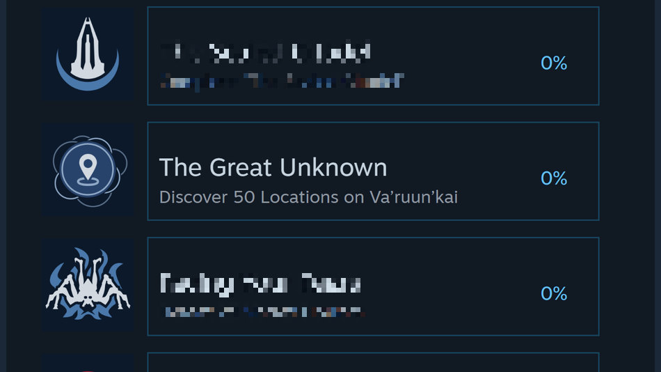 achievement The Great Unknown para Starfield Shattered Space