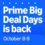 Amazon Prime Day em outubro está voltando em uma semana!