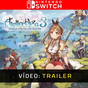 Atelier Ryza 3 Alchemist of the End & the Secret Key Nintendo Switch Atrelado De Vídeo