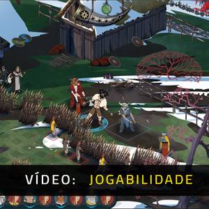 Banner Saga Trilogy Deluxe Pack Vídeo de Jogabilidade