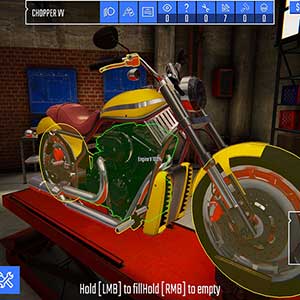 Biker Garage Mechanic Simulator Modo De Serviço