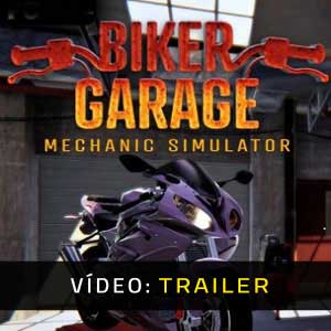 Biker Garage Mechanic Simulator Atrelado De Vídeo