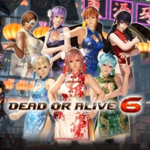 DOA6 Alluring Mandarin Dress Set