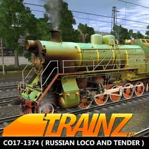 Trainz A New Era CO17-1374 Russian Loco and Tender