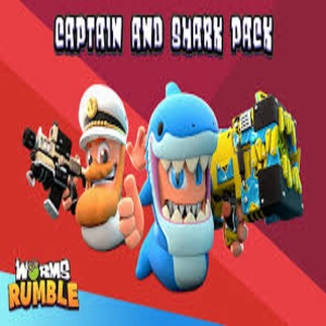 Worms Rumble Captain & Shark Double Pack