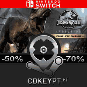 jurassic world evolution complete edition switch physical