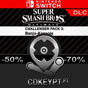 Buy Super Smash Bros. Ultimate Challenger Pack 3: Banjo & Kazooie DLC Cd  Key Nintendo Switch Digital Europe