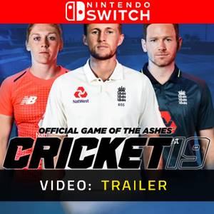 Cricket 19 Nintendo Switch - Vídeo de Divulgação