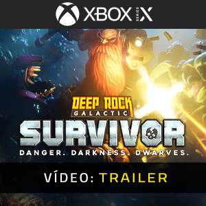 Deep Rock Galactic Survivor Trailer de vídeo