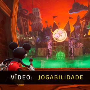 Disney Epic Mickey Rebrushed - Vídeo de Jogabilidade