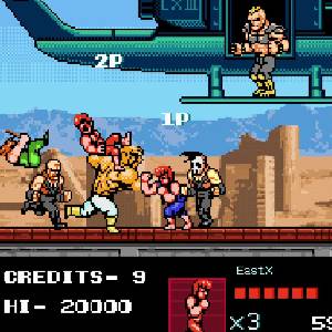 Double Dragon 4 - Guerreiros Negros