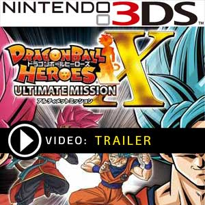 Comprar código download Dragon Ball Heroes Ultimate Mission X Nintendo 3DS Comparar Preços