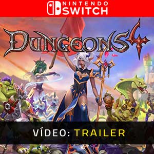 Dungeons 4 Nintendo Switch Trailer de Vídeo