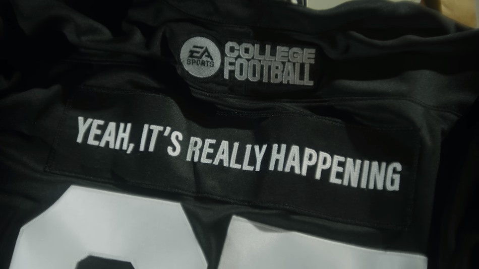o retorno da NCAA com EA Sports College Football 25, chegando no verão de 2024