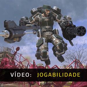 Earth Defense Force 6 - Vídeo de Jogabilidade