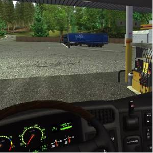 Euro Truck Simulator - Painel de Controlo do Camião
