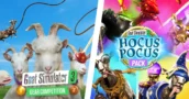 Goat Simulator 3: Atualização gratuita e Pacote Hocus Pocus estão disponíveis