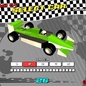 Formula Retro Racing World Tour Escolhendo Carro