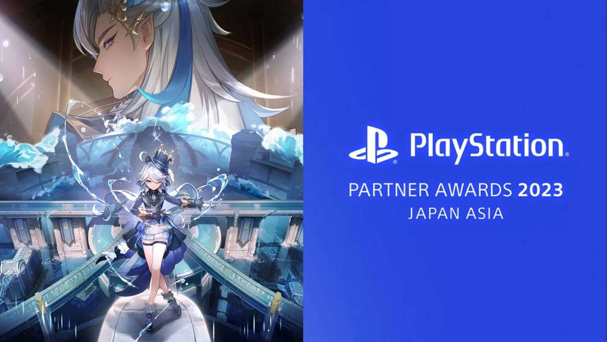 Genshin Impact Grande Vencedor do Prêmio do Parceiro da PlayStation 2023