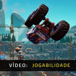 Hot Wheels Monster Trucks Stunt Mayhem Jogabilidade de Vídeo