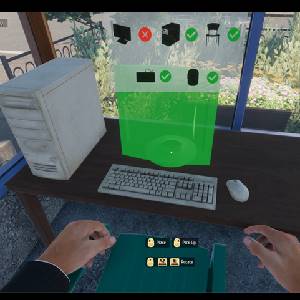 Internet Cafe & Supermarket Simulator 2024 - Monitor de Computador
