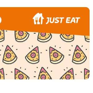 Just Eat Gift Card Cartão de 50 Euros