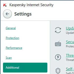 Kaspersky Anti Virus 2019 adicional