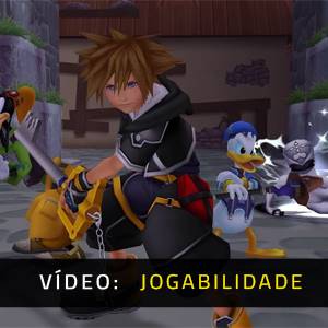 KINGDOM HEARTS HD 1.5+2.5 ReMIX Vídeo de Jogabilidade