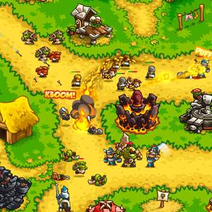 Kingdom Rush Vengeance Tower Defense - Cidade ao lado do rio