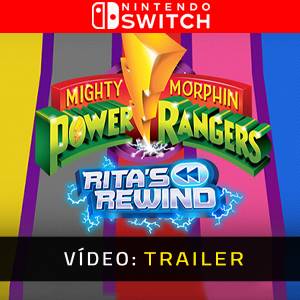 Mighty Morphin Power Rangers Rita’s Rewind Nintendo Switch Trailer de Vídeo