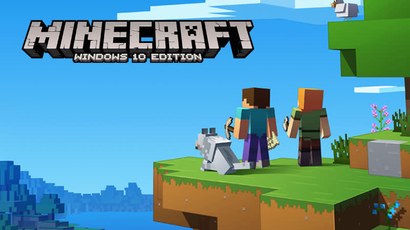 Visão  Minecraft: é possível jogar no Windows 10 e no telemóvel