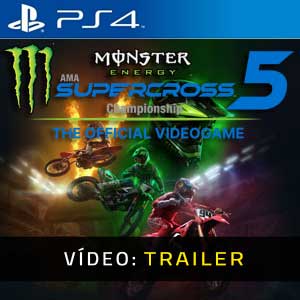 Monster Energy Supercross 5 PS4 Atrelado de vídeo