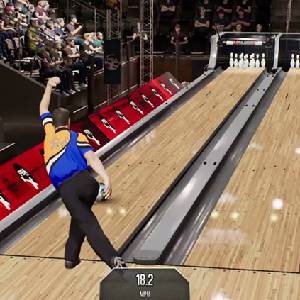 PBA Pro Bowling 2023 - Arremessando Bola