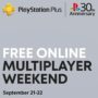 Fim de Semana de Multiplayer Online Gratuito na PlayStation