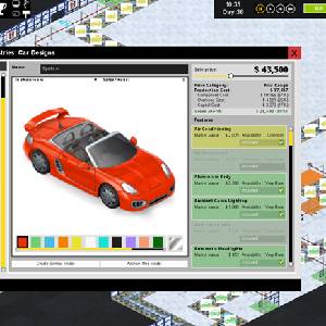 Production Line Car Factory Simulation - Desenhos de Carro