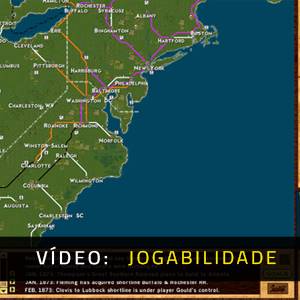 Rails Across America - Vídeo de Jogabilidade