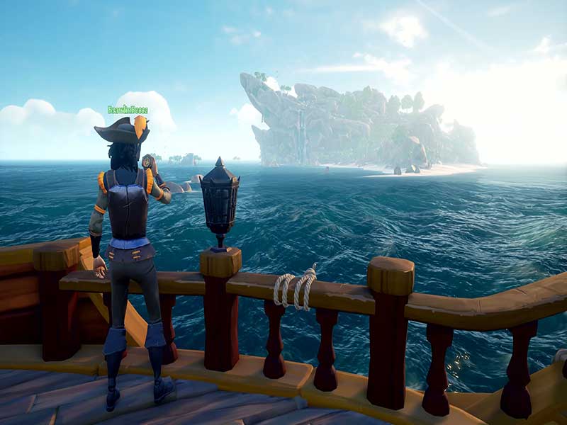 push to talk button sea of thieves