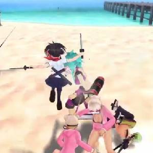 Senran Kagura Estival Versus - Luta na Praia