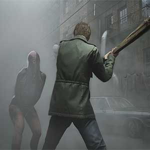 Silent Hill 2 - James e Figura Deitada