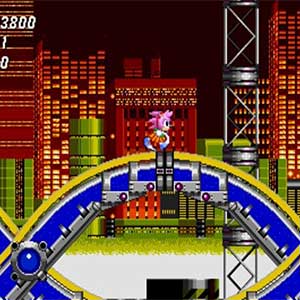 Sonic Origins Plus - Amy em Sonic The Hedgehog 2