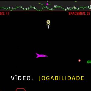 Spaceman Defender - Jogabilidade